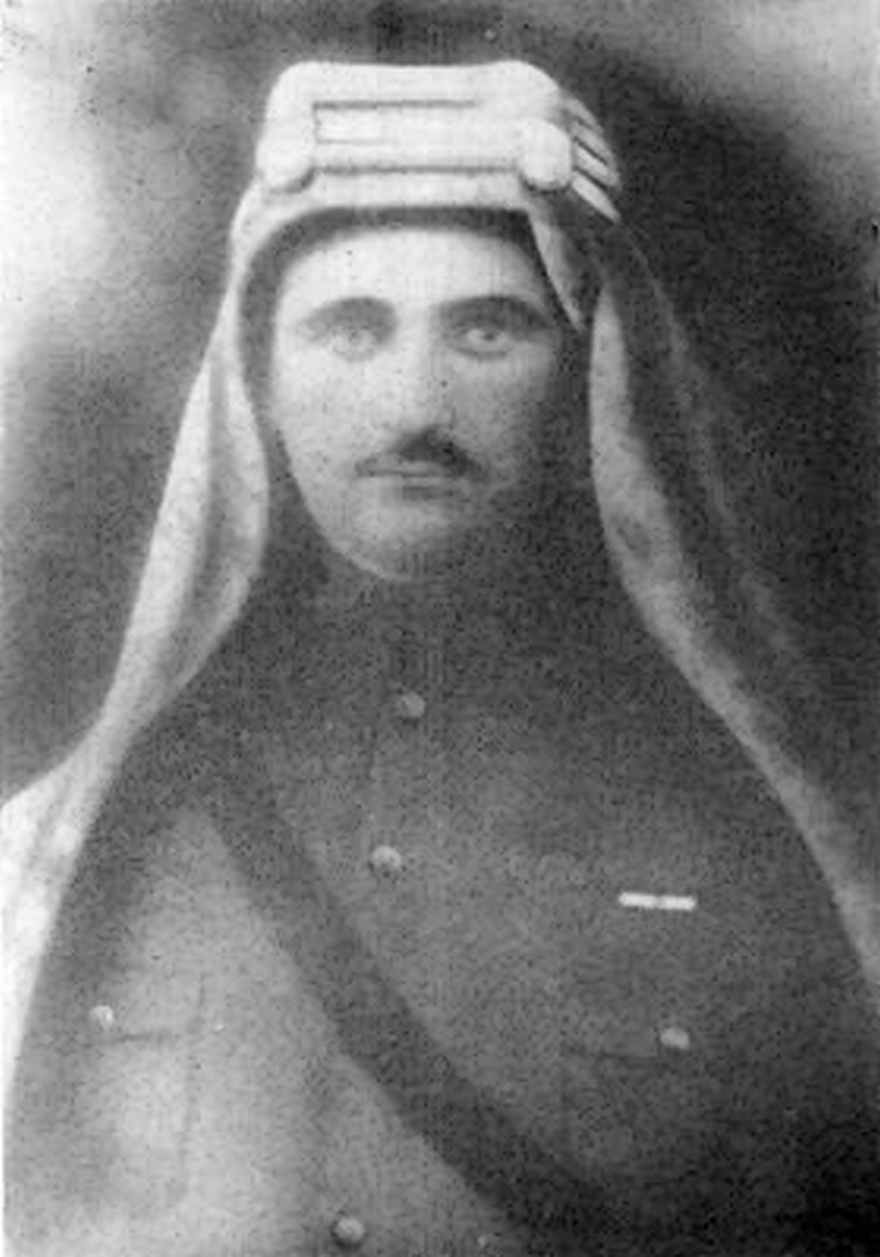 Sarkis Torossian, in charge of six thousand Arab cavalry troops in Damascus during World War I